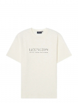 Lexington Clothing - Graphic Cotton Slub Tee - L&uuml;hikeste varrukatega - L