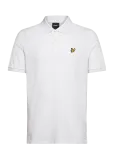 Lyle & Scott - Popcorn Jacquard Polo Shirt - L&uuml;hikeste varrukatega kootud polos&auml;rgid - L