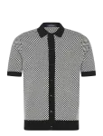 Fred Perry - Chequerboard Button Shirt - L&uuml;hikeste varrukatega s&auml;rgid - M