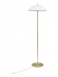 Dyberg Larsen - Globus Gulvlampe Beige/ Messing - P&otilde;randalambid - ONE SIZE