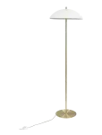 Dyberg Larsen - Globus Gulvlampe Beige/ Messing - P&otilde;randalambid - ONE SIZE
