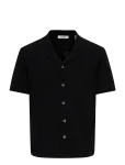 ONLY & SONS - Onsjam Life Reg Ss Shirt Knit - L&uuml;hikeste varrukatega kootud polos&auml;rgid - S