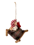 Bloomingville - Peo Ornament - J&otilde;ulukuulid ja kuuseehted - 15.5X9X8CM