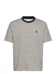 Calvin Klein - Ss Striped Ottoman Tee - L&uuml;hikeste varrukatega - XXL