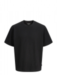 Jack & Jones - Jjeharrison Structure Tee Ss O-Neck Sn - L&uuml;hikeste varrukatega - M