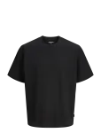 Jack & Jones - Jjeharrison Structure Tee Ss O-Neck Sn - L&uuml;hikeste varrukatega - M