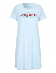 Damella Of Sweden - Nightdress With Short Sleeves - &Ouml;&ouml;s&auml;rgid - XL