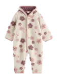 Lindex - Overall With Pile Flowers - Termokombinesoonid - 80