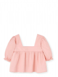 THE ANIMALS OBSERVATORY - Mandril Kid Blouse Soft Pink - Pluusid ja tuunikad - 128