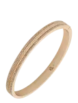 Lauren Ralph Lauren - Br Pave Herringbone Bangle- Gld/ Cry - K&auml;ev&otilde;rud - ONE SIZE 6.35 cm