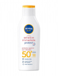 Nivea - Sensitive Immediate Protect Lotion Spf 50+ - Keha - 200 ML