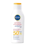 Nivea - Sensitive Immediate Protect Lotion Spf 50+ - Keha - 200 ML