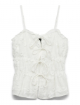 Vero Moda - Vmelisa Embroidery Singlet Wvn - Varrukateta - S