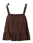 Pieces - Pcjulia Sl Peplum Top Wvn D2D - Varrukateta - XS