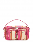 Nunoo - Helena Canvas Fuschia Stripes - Rihmaga kotid - ONE SIZE