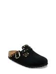 Birkenstock - Boston Rivet Leve Black - Madalad muulad - 36
