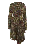Ganni - Floral Print Ruched Mini Dress - L&uuml;hikesed kleidid - 36