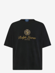 Polo Ralph Lauren - Relaxed Fit Crest-Embroidered T-Shirt - L&uuml;hikeste varrukatega - XS