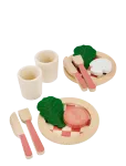 JaBaDaBaDo - Dinner Set - M&auml;nguk&ouml;&ouml;gi tarvikud - ONE SIZE