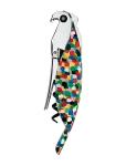 Alessi - Sommelier Corkscrew In Die-Cast Aluminum And Pc Hand-Decorated, "Proust" Licensed By Pulltaps - Pudeliavajad ja veinikorgid - L:13CM