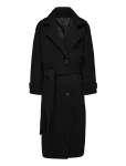 Weekday - Sansa Belted Woolblend Coat - Villased mantlid - S