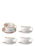 Bloomingville - Savina Cup W/Saucer - Teetassid - 219 ML