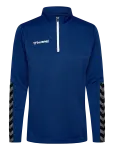 Hummel - Hmlauthentic Half Zip Sweatshirt Wo - Spordidressipluusid - XL