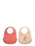 CeLaVi - Silicon Bib (2-Pack) - Varrukateta pudip&otilde;lled - ONE SIZE