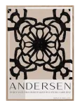 ChiCura - H.c. Andersen - Flower Mind - Black & White - A3
