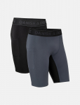 Danish Endurance - Power Compression Shorts (Men) 2-Pack - Jooksu- ja trenniretuusid - XXL