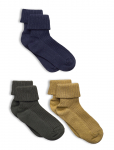 Minymo - Baby Sock Rib (3 Pack) - Beebisokid - 19-22
