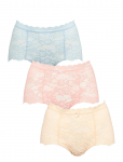 Missya - Lace Maxi 3-Pack - Hipsterid ja bokserid - S
