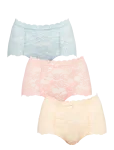 Missya - Lace Maxi 3-Pack - Hipsterid ja bokserid - S