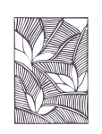 Studio About - Papercut, A5, Organic, Rectangle - Botaanika - 14.8X21CM