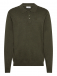 Lindbergh - Long Sleeve Knitted Poloshirt - Pikkade varrukatega kootud polos&auml;rgid - M