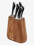 Jamie Oliver Tefal - Jamie Oliver Knife Set 5Pcs On Chef 15Cm + Paring 9Cm + Utility 12Cm + Santoku 16,5Cm + Bread 20Cm - Noakomplektid - ONE SIZE