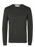 Selected - Slhberg Ls Knit V-Neck Noos - V-kaelusega - S