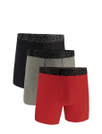 Under Armour - Ua Performance Tech - Solid 6" 3Pk - Bokserid - M