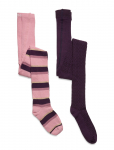 Minymo - Stocking W. Lurex (2 Pack) - Sukkp&uuml;ksid - 140\146