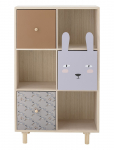 Bloomingville - Calle Bookcase W/Drawers - Riiulid - 55X28X89.5CM