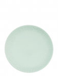 Aida - Confetti Pistachio Middags Tallerken M/Relief Porcel&aelig;n 1 Stk 27,5 Cm - Praetaldrikud - &Oslash; 28.5 CM x 28.5