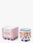 Paddywax - Adopo 8 Oz./226G Hearts Ceramic Candle - Rosewood Vanilla Boxed - L&otilde;hnak&uuml;&uuml;nlad - ONE SIZE
