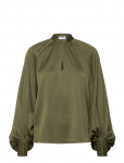 Filippa K - Stand Collar Blouse - Pikkade varrukatega - 36