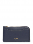 Coach - Refined Calf Leather New York Zip Card Case - Rahakotid - ONE SIZE