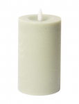 C'est Bon - Rustic Finish Led Pillar Candle - LED-k&uuml;&uuml;nlad - H12.5CM