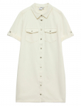 Vero Moda - Vmjennie Ss Short Denim Dress Ga Noos - P&otilde;lveni ja midi - L