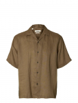 Selected - Slhrelaxkylian Mix Ss Shirt Resort - L&uuml;hikeste varrukatega s&auml;rgid - S