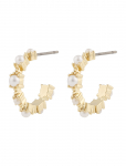SN&Ouml; Of Sweden - Lucy Oval Ear G/White - Onesize - R&otilde;ngad - ONE SIZE
