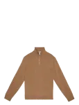 Calvin Klein - Ls 100% Merino Qz 14Gg - Poolpika lukuga džemprid - XXLL