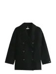 Tommy Hilfiger - Df Wool Blend Reg Peacoat - Villased mantlid - 40